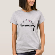 Kat Lover van MEOW naar Eternity T-Shirt