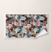 Kat Lovers Bathroom Towel Set Bad Handdoek (Handdoek)