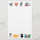 Kat Lovers Briefpapier papier (Voorkant)