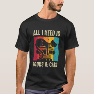 Kat Lovers - Ik heb alleen maar boeken en kratten  T-shirt