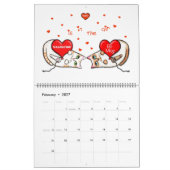 Kat Lover's kalender voor 2011 (Feb 2027)