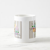 Kat Lovers "Three Amigos" Kat Art Koffiemok (Center)