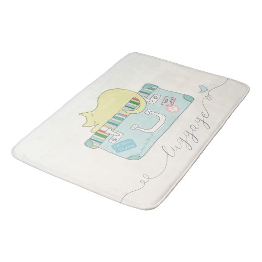 Kat Luggage Mat (Gekanteld)