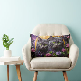 Kat Lumbar Kussen voor Kattenliefhebbers
