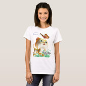Kat Luv en Butterfly - T-Shirt (Voorkant volledig)