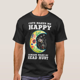 Kat & Maan Suiker Skull Dia de Los Muertos Dag van T-shirt