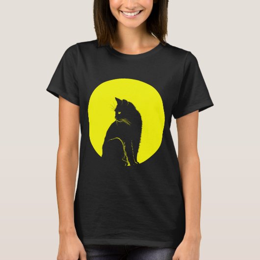 KAT MAAN T-SHIRT (Voorkant)