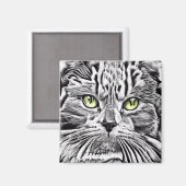 Kat Magneet (Voorkant / Achterkant)