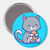 Kat Magneet (Voorkant / Achterkant)