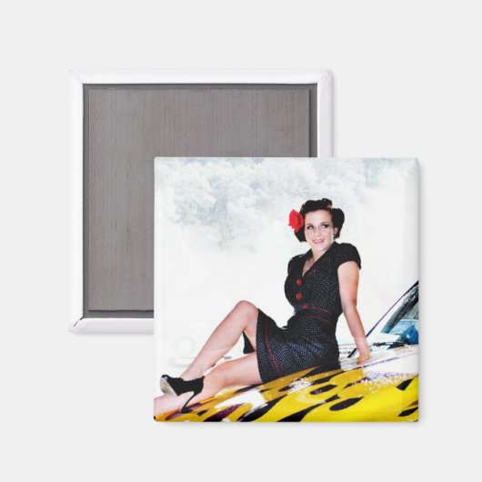 Kat Magneet (Voorkant / Achterkant)