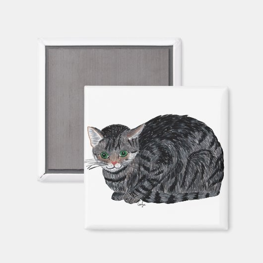 Kat magneet (Voorkant / Achterkant)