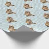 Kat, Maine Coon Cadeaupapier (Hoek)