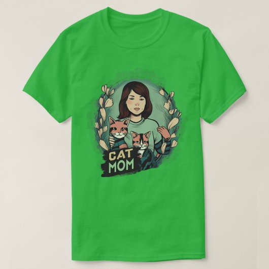 Kat mam 6 t-shirt (Design voorkant)