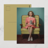  kat mam briefkaart (Voorkant / Achterkant)