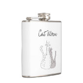 Kat mam Cute Katten Moederdag Heupfles (Rechts)