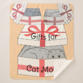 Kat Mam Gifts Sherpa Deken (Voorkant)