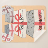 Kat Mam Gifts Sherpa Deken (Voorkant (horizontaal))