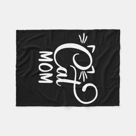 Kat mam Good Cat Lovers Fleece Deken (Voorkant (Horizontaal))
