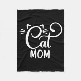 Kat mam Good Cat Lovers Fleece Deken