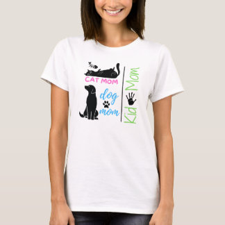 Kat Mam Hond Mam Kind Mam – Vrouwen T-shirt