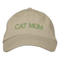 Kat Mam Neutraal geborduurd Pet