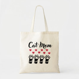 Kat Mam Paw Tote Bag
