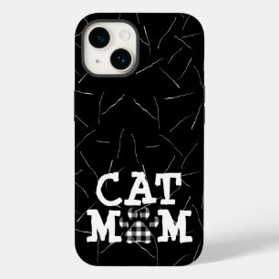 Kat mam Pawprint met Cat Hair Case-Mate iPhone 14 Hoesje