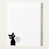 Kat mam Pawprint met kattestoelen Planner (Achterkant)