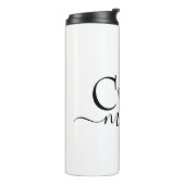 Kat mam pawprint thermosbeker (Gedraaid links)