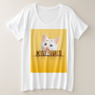 Kat mam shirt cadeau voor kattenmam kattenvrou