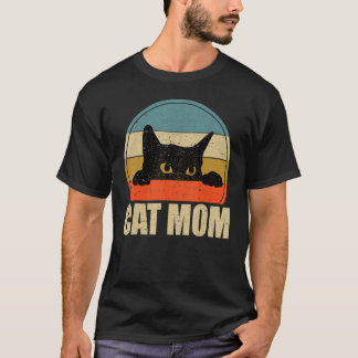 Kat Mam T-shirt Kat Moeder T-shirt Moederdag Kat