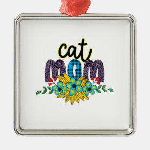 Kat mam ventilator metalen ornament