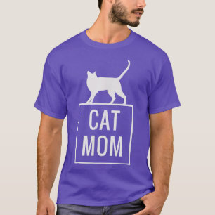 Kat mam voor kattenliefhebber en eigenaar van kat t-shirt