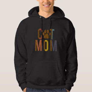 Kat mama Happy Mothers Day Family Matting Cat Hoodie