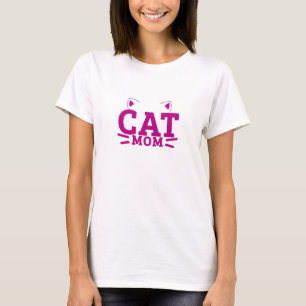 Kat Mama- Kattenliefhebber T-shirt