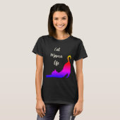 Kat Mama Leven - Kitten Stretch T-shirt (Voorkant volledig)