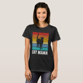 Kat Mama T-shirt (Voorkant volledig)