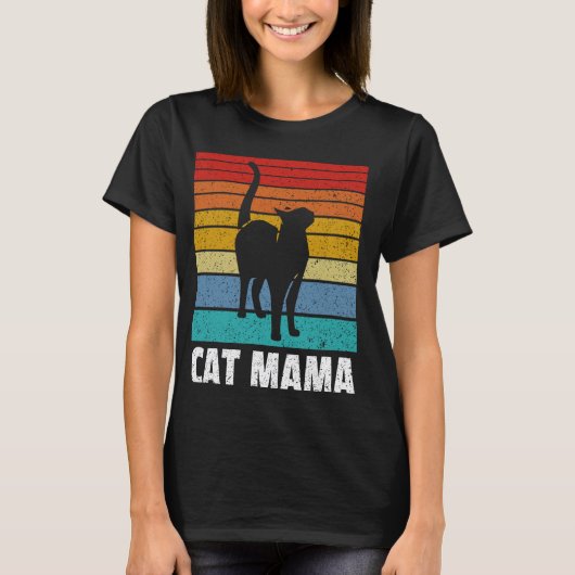 Kat Mama T-shirt (Voorkant)