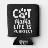 Kat mamma's leven is doelgericht blikjeskoeler (Achterkant)