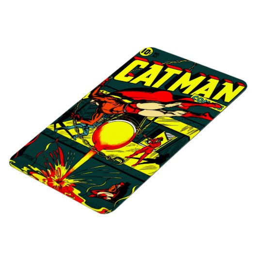 Kat-Man Comics Flexible Magnet uit 1940 Magneet (Linkerzijde)