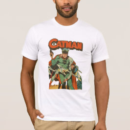 Kat-Man Comics Hoesje T-shirt