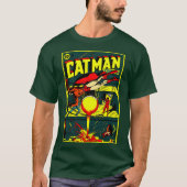 Kat-Man Comics uit 1940 T-shirt (Voorkant)