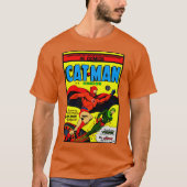 Kat-Man strips T-Shirt (Voorkant)