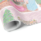 Kat-mas Mischief (betegeld) Cadeaupapier (Rol Hoek)