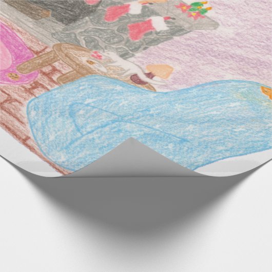 Kat-mas Mischief Cadeaupapier (Hoek)