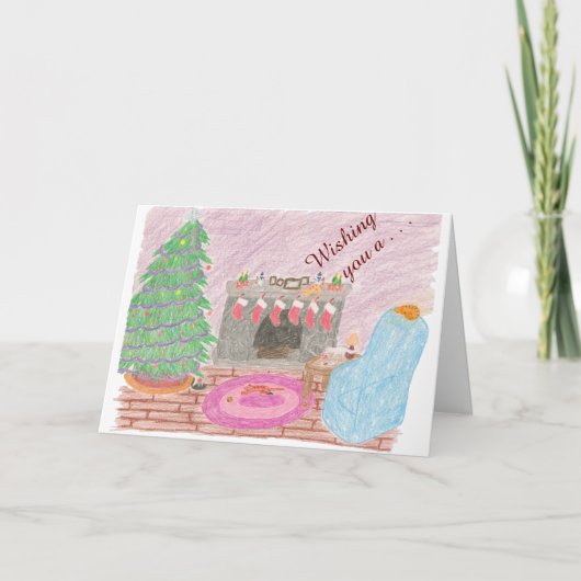 Kat-mas Mischief (kerst) Feestdagen Kaart (Voorkant)