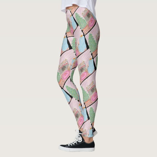 Kat-mas Mischief Leggings (Links)