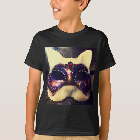 Kat Masker T-shirt (Voorkant)