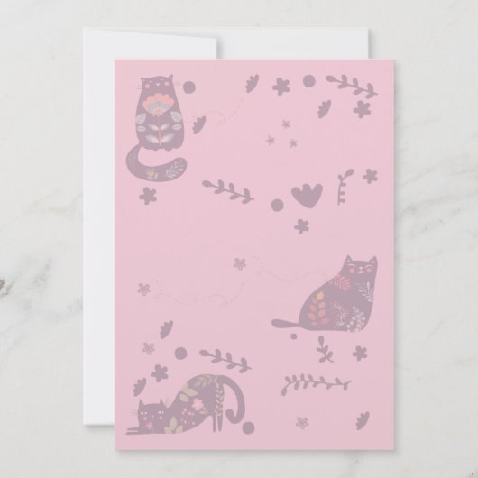 KAT ME ALS U EEN FUNNY-INVITATIE KAT. KAART (Achterkant)