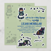 KAT ME ALS U EEN FUNNY-INVITATIE KAT. KAART (Voorkant / Achterkant)